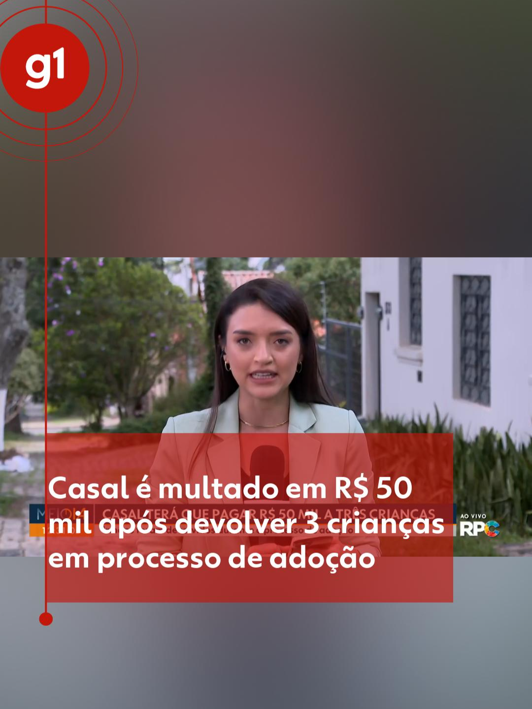 📍Paraná - Um casal de Almirante Tamandaré, na Região Metropolitana de Curitiba, foi multado em R$ 50 mil por danos morais após devolver três crianças de um, seis e sete anos durante o processo de adoção no Paraná. O casal devolveu os irmãos alegando 'brigas constantes e ausência de gratidão', segundo o Ministério Público do Paraná. Para o órgão, no entanto, o comportamento das crianças é comum à infância 