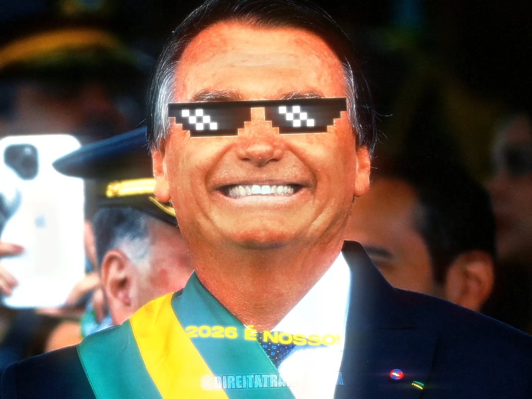 2026 é logo ali! 🇧🇷😎 #bolsonaro #direita #edit #fyp 
