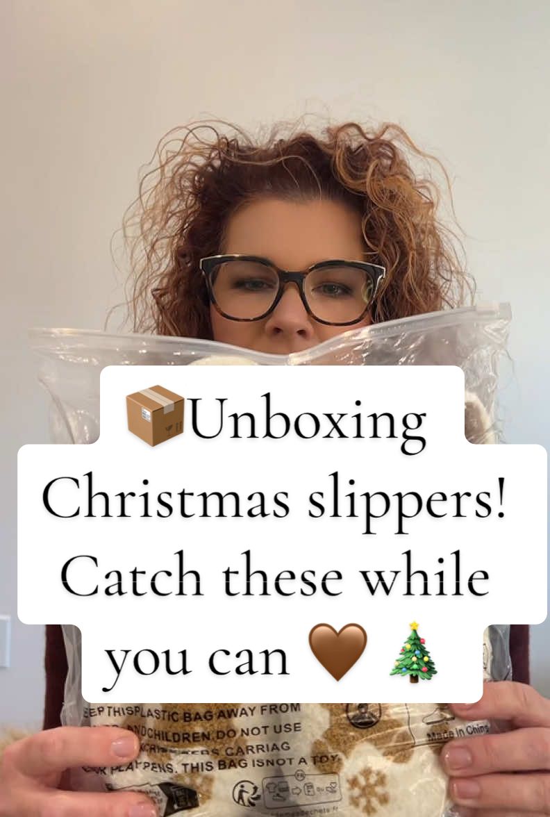 Run as fast as you can and grab yourself some christmas slippers! 🤎 #ttshopdeals #musthaves #christmasshopping #christmastree #slippers #holidays #houseslippers #gingerbread #girlythings #womenover40 #christmastree #giftsforher #Tiktokcybermonday #tiktokblackfriday #tiktokshopholidayhaul