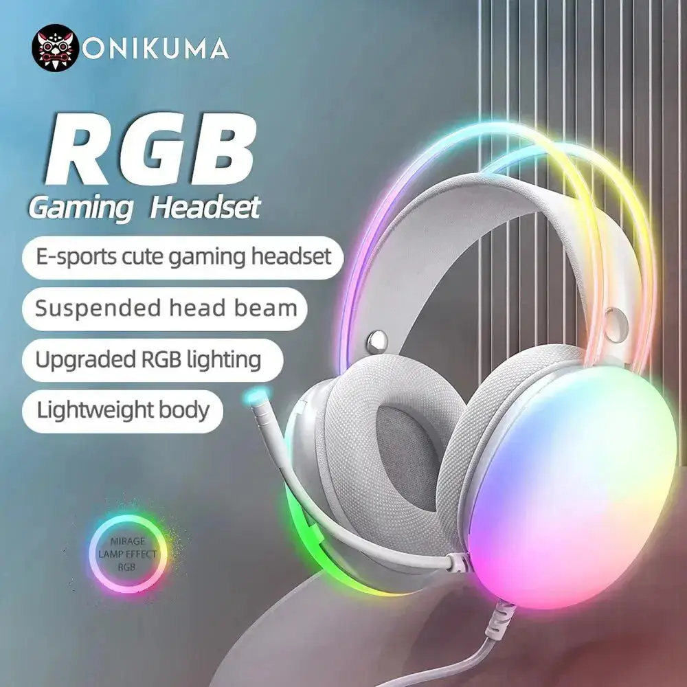 Dreading those late-night gaming sessions where you can barely see your keyboard? Introducing the ONIKUMA 2024 Gaming Headset with RGB lights for PC gamers - €36.15! 🎮💡 Say goodbye to eye strain and hello to immersive gaming with these stylish headphones. Who needs a well-lit room when you can have RGB lights on your head? Level up your gaming experience now and treat yourself to some epic sound effects! 🔊🎉 #GamingHeadset #RGBLights #PCGamers #ImmersiveGaming #levelup