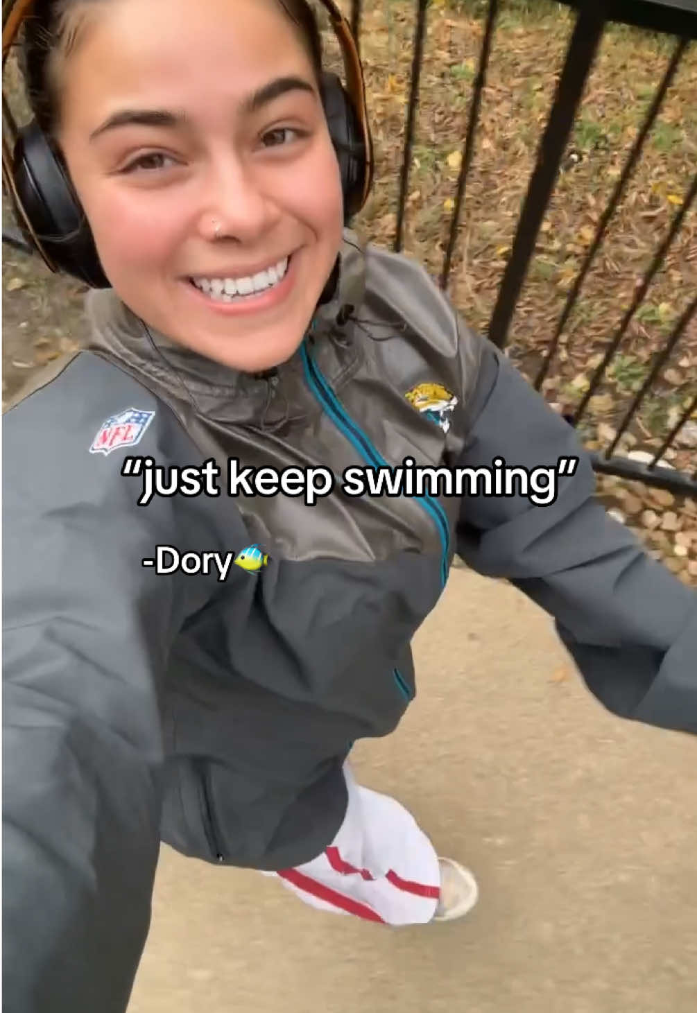 Just keep swimmin🐠🫧#dailyhailey #haileyestrada #hailey #fyp #foryourpage #for #dallas #houston #bluescrubs #foryou #gym #Running #motivational #GymLife 