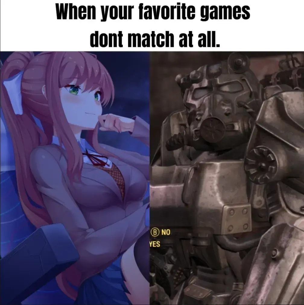 #Fallout #dokidokiliteratureclub #games #real #literallyme #fyp #fy 