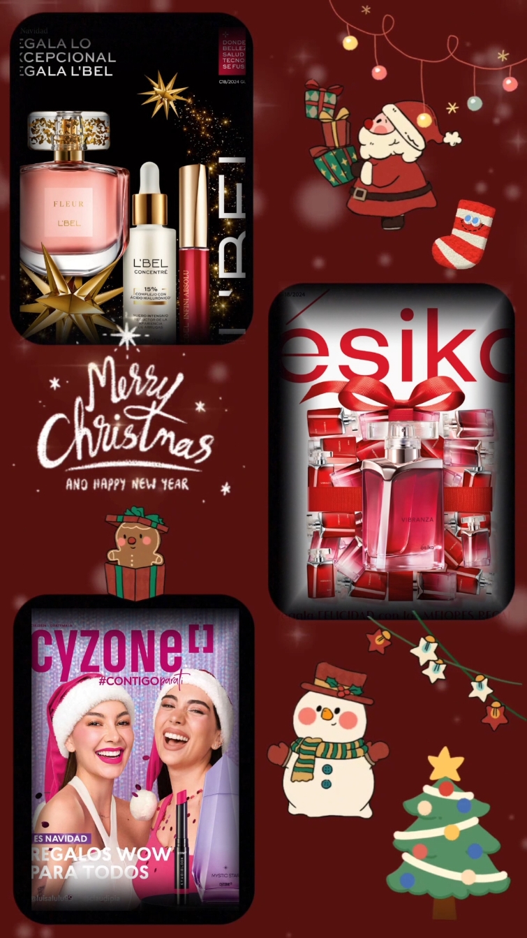 #CapCut #ultima #campaña del #año #2024 #navidad con #lbel #esika #cyzone 