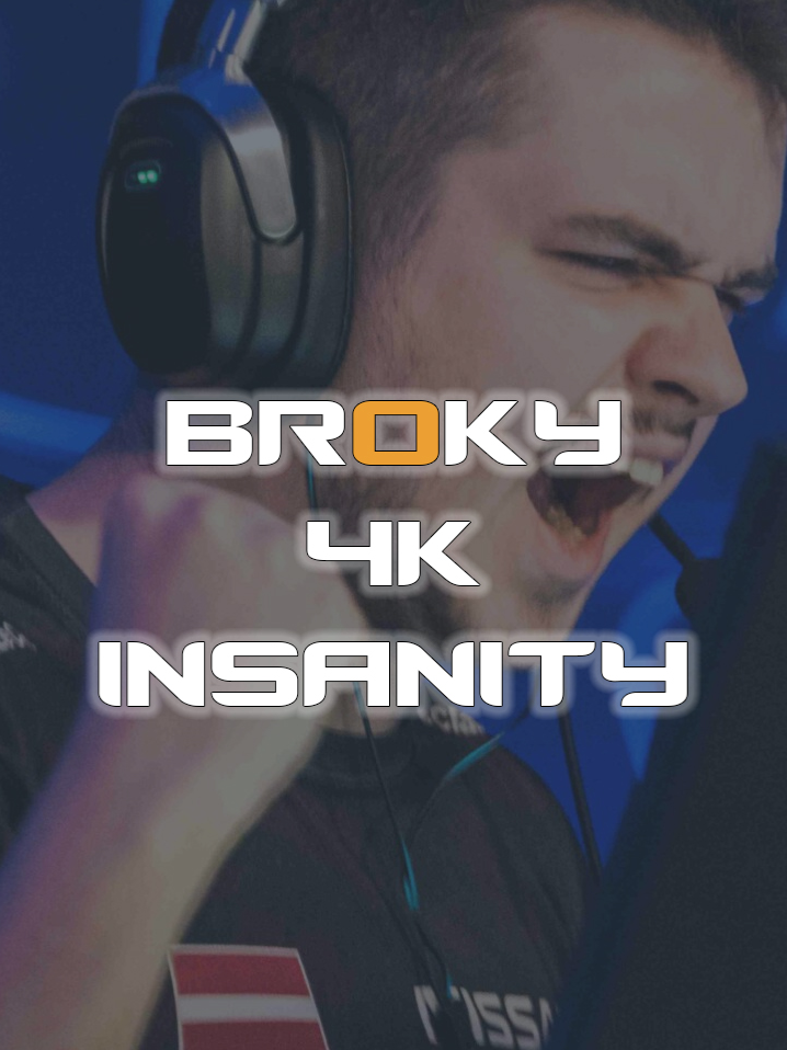 broky 4K Insanity! #cs2 #4K #broky #fazeclan #insanity #fyp #grandfinal #complexity #200iq #complexity