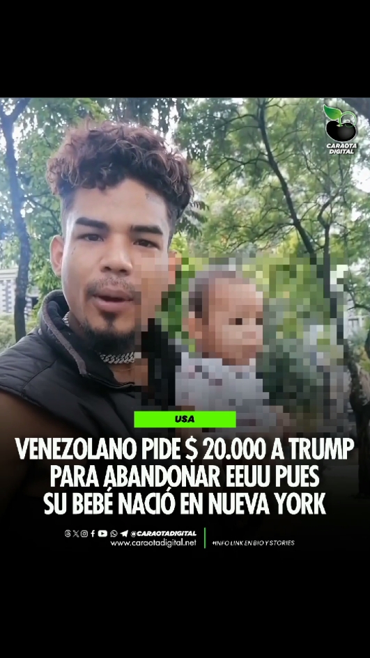 Un migrante venezolano, radicado en la ciudad de Nueva York, realizó un inusual pedido al presidente electo de los Estados Unidos, (EEUU) Donald Trump, con la intención de abandonar voluntariamente ese país, tras el anuncio de deportaciones masivas anunciadas por el mandatario norteamericano. 📹 Video: Rebeldía TV