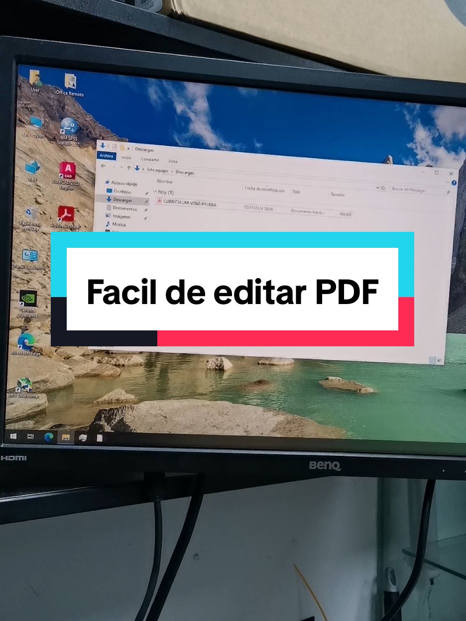 Editar en PDF adobe, instalación via remoto #limaperu  #programa #adobe #pdf #windows #windows10 