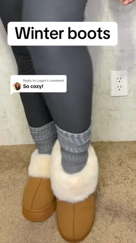 Replying to @Logan #winterboots #winterfashion 