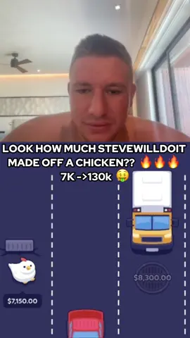 Steves a chicken game lover #fyp #stevewilldoit 