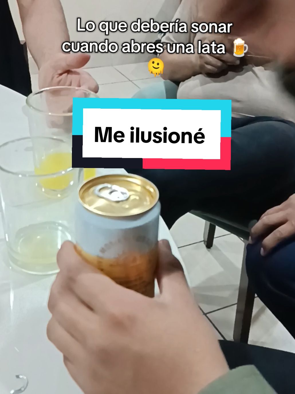 Así debería sonar cuando abres una lata 😅🤣 #Salud #servite #Concalma #Jambao #Cerveza #cumbion #asinomas #Servitehijita #amigos #Cochabamba