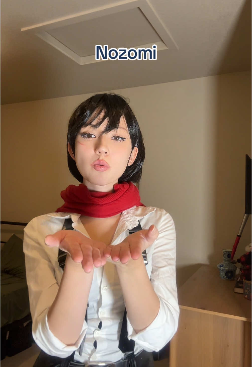 I have a long complicated history with my middle name, the fact I have it in my username makes me so happy  #ミカサ #進撃の巨人 #アニメ #コスプレ#mikasaackerman #AttackOnTitan #aot #snk #mikasa 