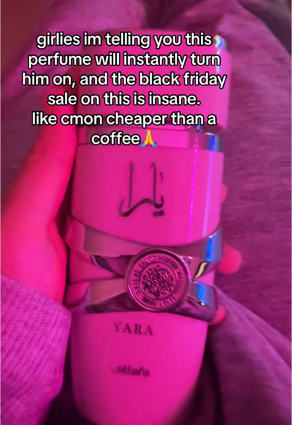 brb hes obsessed w me😭  #fragranceknowledge #colognes #fragranceforwomen #perfume #yaralattafa #blackfriday #fypシ #sale #christmas 