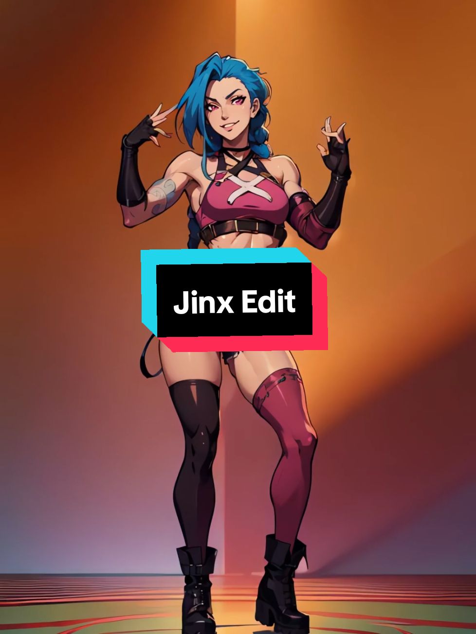 Respuesta a @drwolf20x Jinx Edit #arcane #jinx #edit #isha #series #fyp OG by @이퍼플 