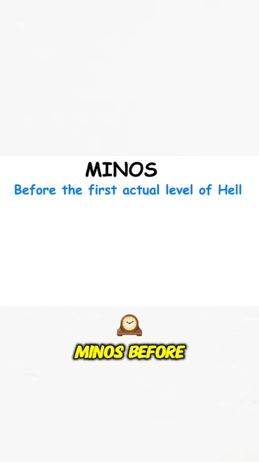 Every Level of H*ll: Minos #theevaluator #knowledge #learn #information #level  #minos 