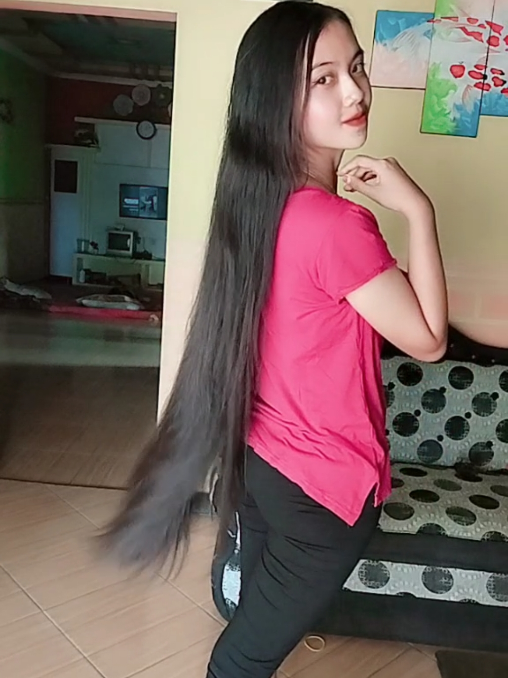 open endorse rambut panjang 😂😂😂😂 #longhair #fyp #magetan24jam 