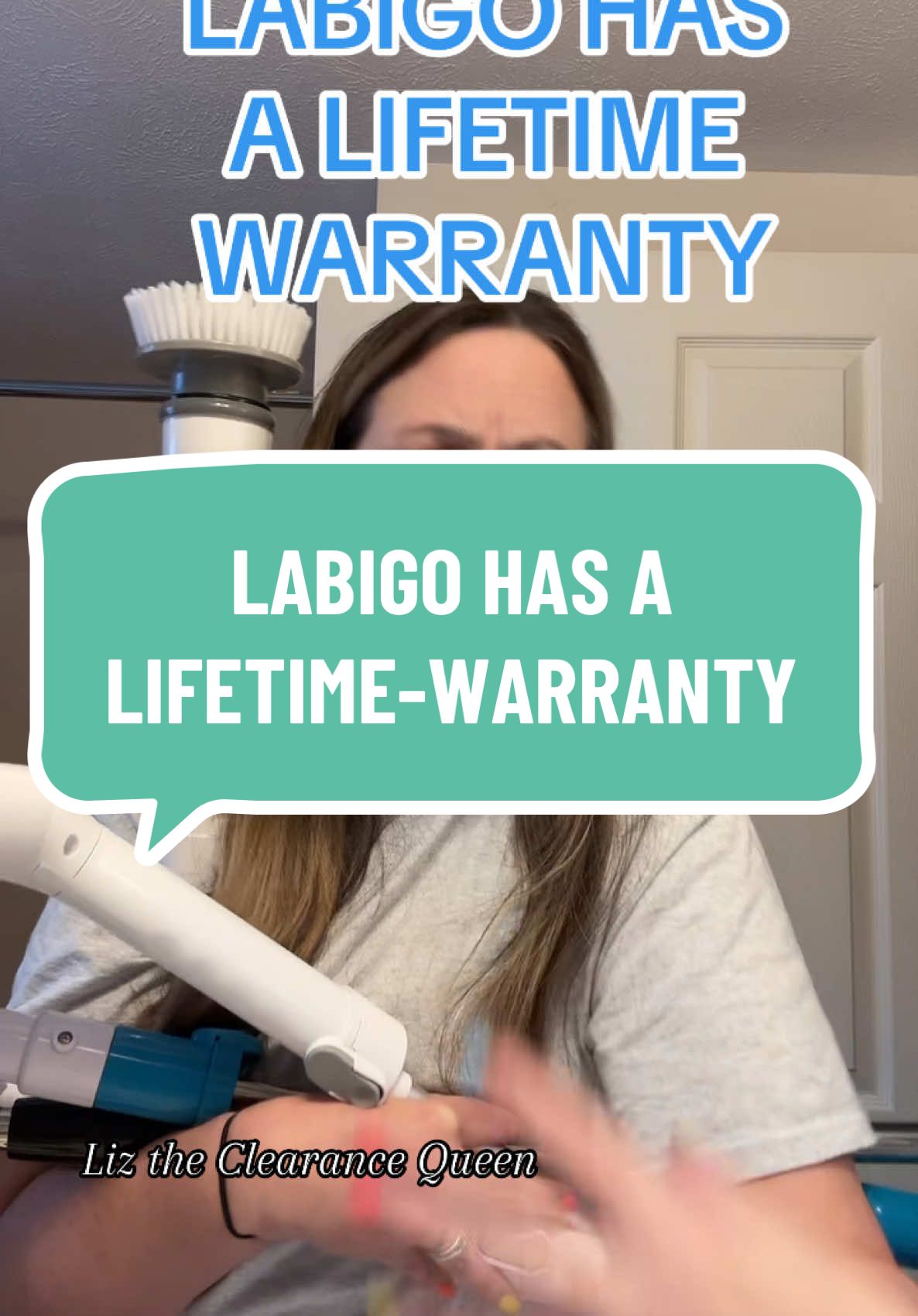 Replying to @Claudia I am sorry to hear that, Labigo comes with a lifetime warranty. My Labigo has been in use for 20 months, no issues. #liztheclearancequeen #hopeyouscore✌🏼 #momlife #reviewswithliztheclearancequeen #labigo #labigoscrubber #scrubbrush #electricscrubber #cordlessscrubber #spinbrush #scrubbing #lessscrubbing #cleaning #CleanTok 