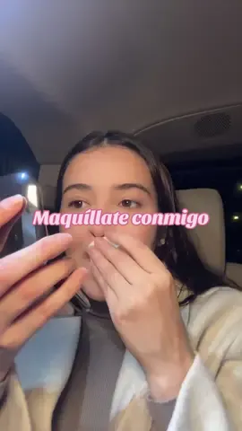 Maquíllate conmigo para ir al cine en la calle y en el uber💋🫧 