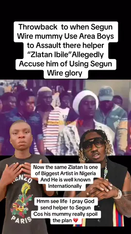 Throwback  to when Segun Wire mummy Use Area Boys to Assault there helper “Zlatan Ibile”Accuse him of Using Segun Wire glory   Cc🎥:@GoldMyneTV  #zlatan #djchickenkukuruku #djchicken #fyp #segunwire #trendingvideo #tik_tok 
