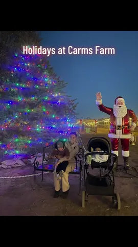 My son is still scared of Santa☹️ #christmas #fyp #toddlersoftiktok #coltsnecknj 