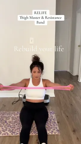 Women strengthen your pelvic floor.  You will feel so much better.  After giving life our bodies change. And it take time for the body to heal.  But with the thigh master you can strengthen your pelvic floor faster.  You do t have to do cra6 workouts. Just a few simple leg movements and with the resistance band you can definitely feel the burn. Its so worth it.  Women you deserve this.  Its on Black Friday sale.  Super affordable! #relife #rebulidyourlife #pelvicfloorexercises #training #pelvichealth #tiktokshop #EnergiKuatTiapLangkah #tiktokshopblackfriday #tiktokshopcybermonday #sale #deals #fyp #MomsofTikTok #mom #women #postpartum #rehabilitation #strength #training #trending #homeworkout #anywhere #resistancebandworkout #thighmaster #thickthighessaveslive #shaping 
