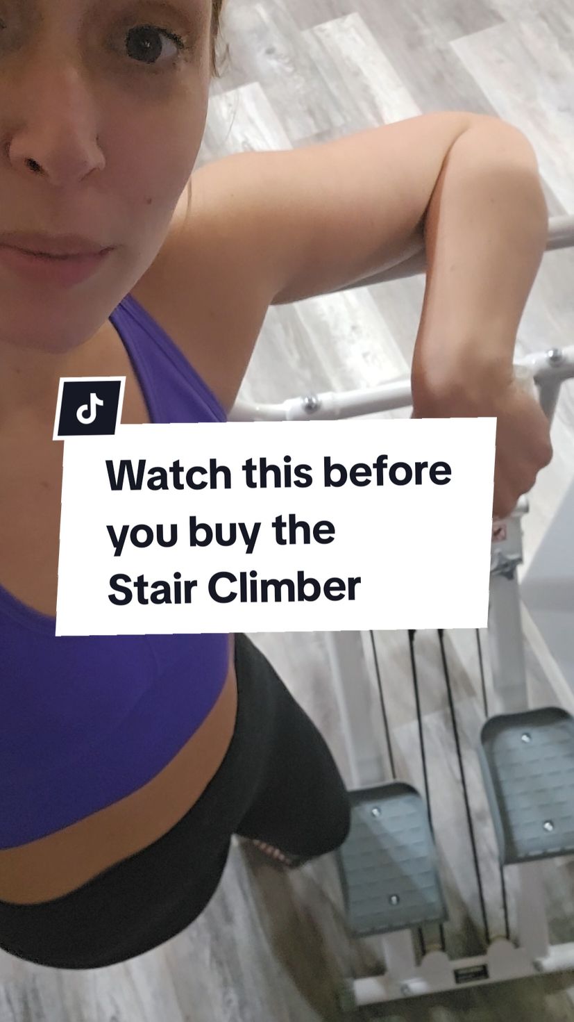 Replying to @rebecks117 WATCH THIS BEFORE YOU BUY!!!  #stairclimber #stairmaster #stairs #stairworkout #homeworkout #homeworkouts #stairstepper #contentcreator #TikTokShopCyberMonday #TikTokShopBlackFriday #TikTokShopHolidayHaul #creatorsearchinsights #giftguide #giftsforher #giftsforhim #TikTokShop #tiktokshopfinds #trending  #10kstepsaday #workout #FitTok #GymTok 