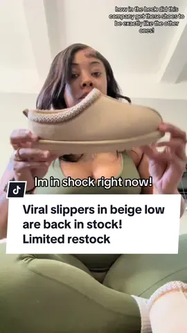 Limited restock on the beige low! Popular sizes available…  #trending #evellyhootd #slippershoes #restock #beigeslippers #casualstyle #momoutfit #momlife #casualoutfits #tiktokshopblackfridaysale #tiktokshopcybermonday #christmasgiftideas 