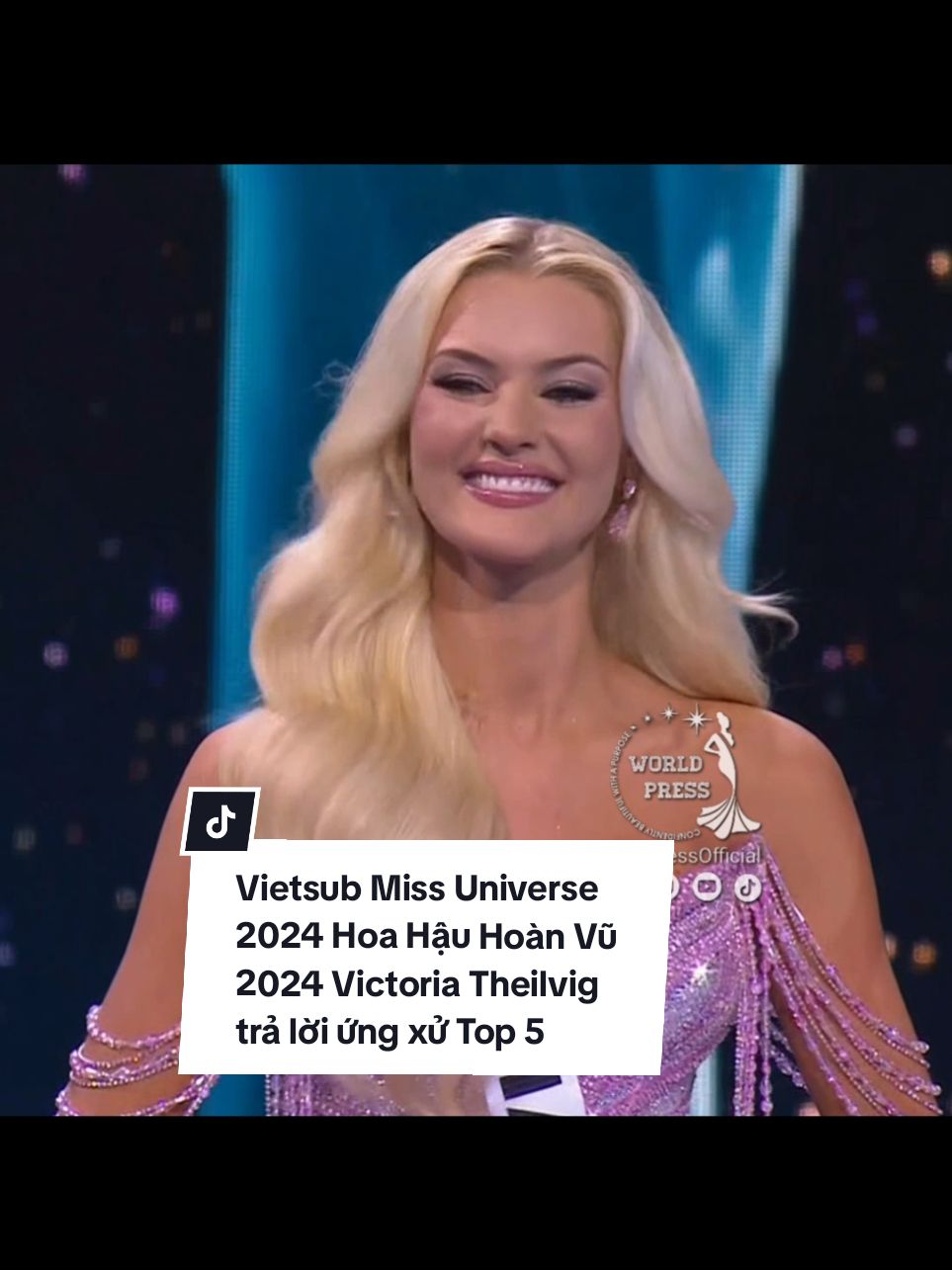 Vietsub Hoa Hậu Hoàn Vũ 2024 - Miss Universe 2024 Victoria Kjær Theilvig đến từ Denmark Đan Mạch 🇩🇰 trả lời ứng xử Top 5 Chung kết Miss Universe 2024 😍  #Vietsub #HoaHau #MissUniverse #VictoriaKjaer #victoriakjaertheilvig #MissUniverse2024 #MissUniverseVietnam #MissUniverseVietnam2024