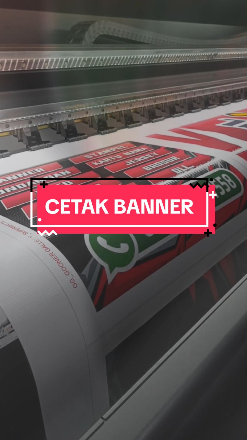 CETAK BANNER/SPANDUK #banner #affiliatemarketing #affiliate #fyp #fypage 