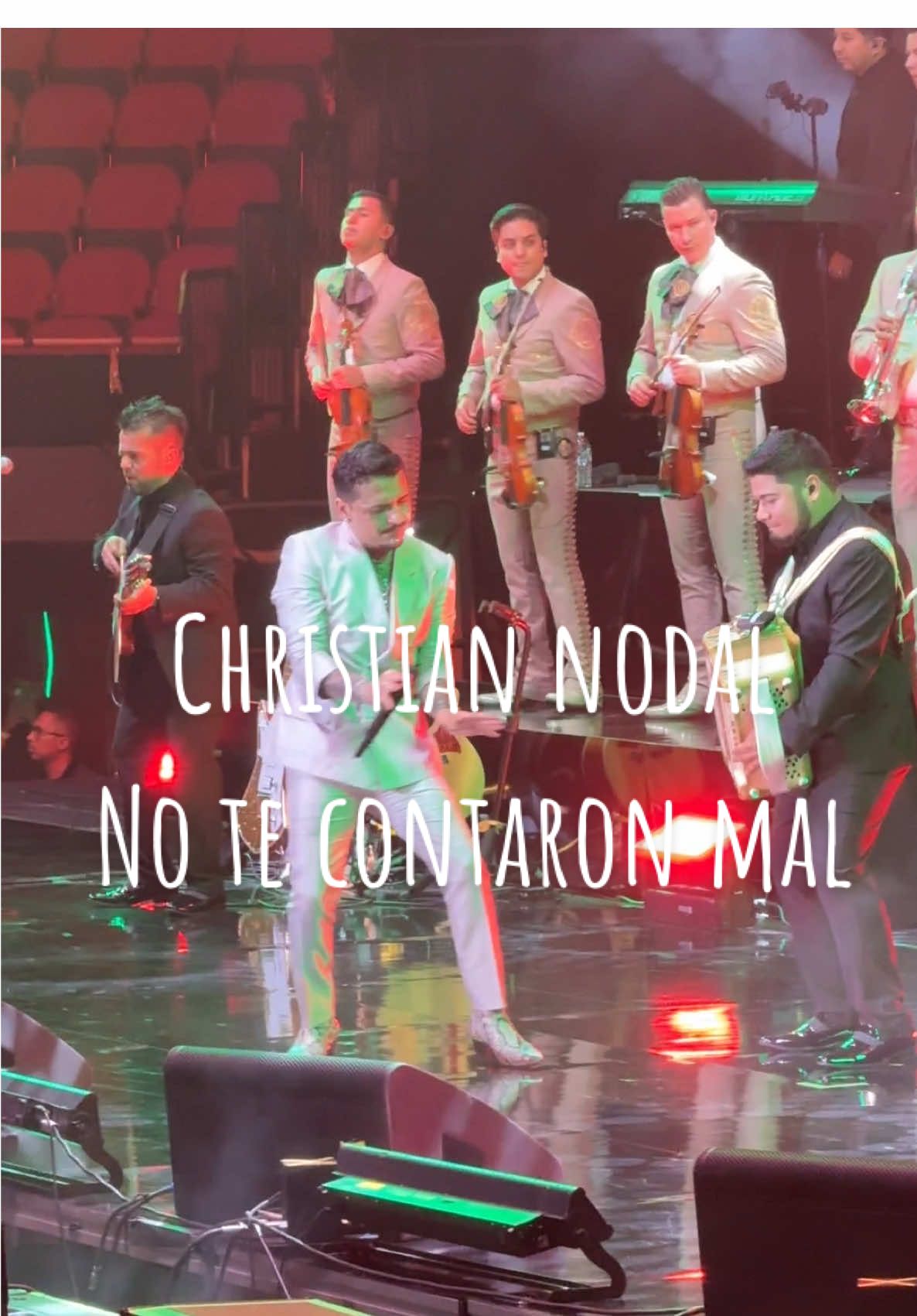 Christian Nodal - No Te Contaron Mal  Gallery Vault  10/15/2023 #christiannodal #notecontaronmal #foraji2tour #kiaforum #inglewood #california #regionalmexicano 