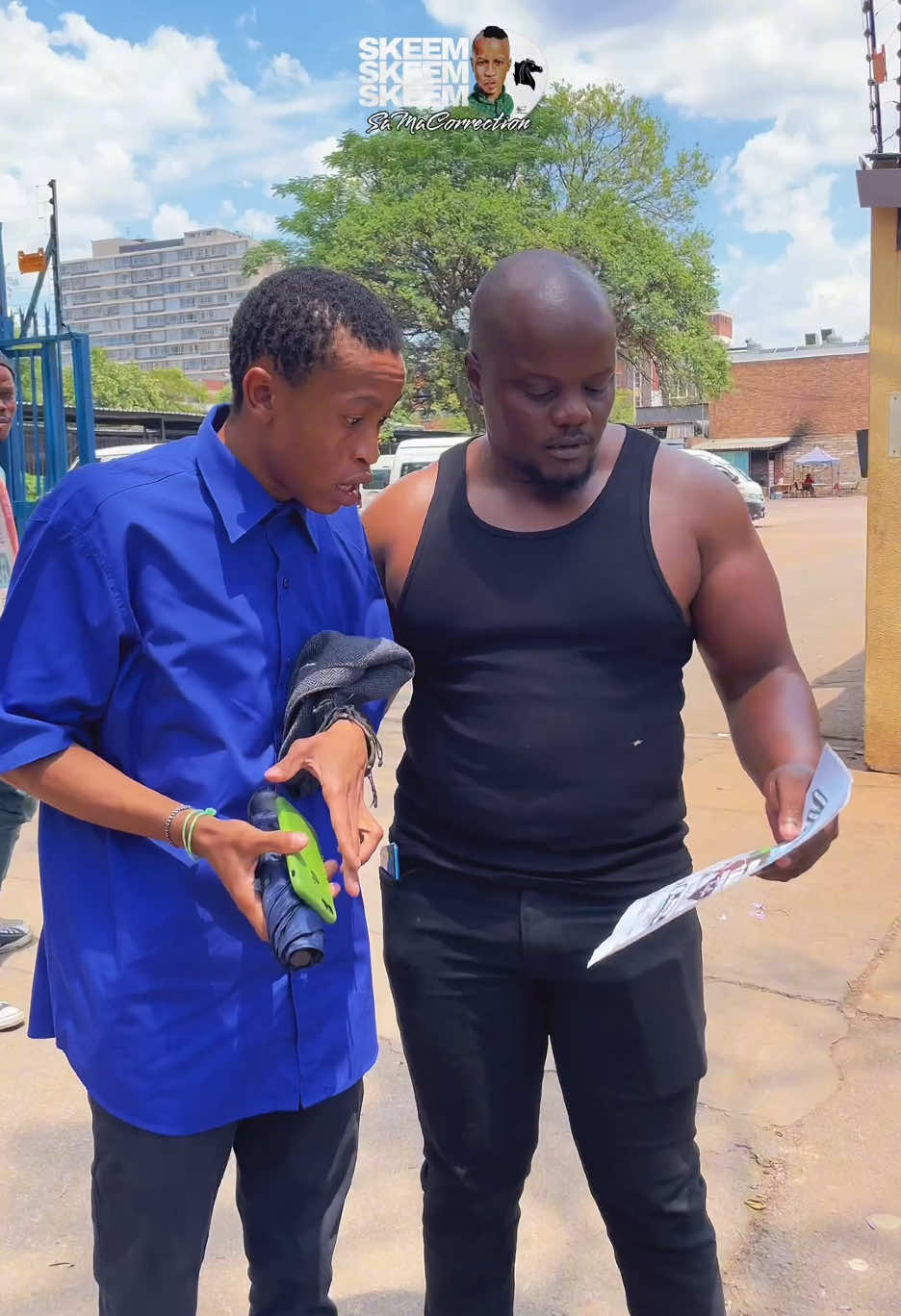 Akeem Noa Gets Into Trouble With Menlyn Taxi Association 🎬…##SSMC #skeemnoa #comedian #fyp