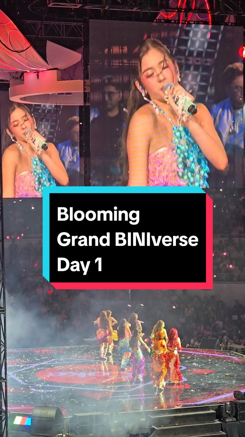 Blooming (first ever live performance) GRAND BINIVERSE DAY 1 #BINISlaysAtAranetaColiseum #GrandBINIverse @BINI_ph