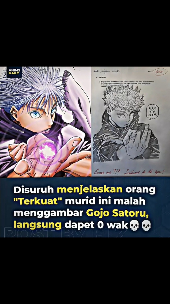 pdhl gambar ny bagus Lo🥶😹#jujutsukaisen #jjk #gojousatoru #gojo #anime #fyp 