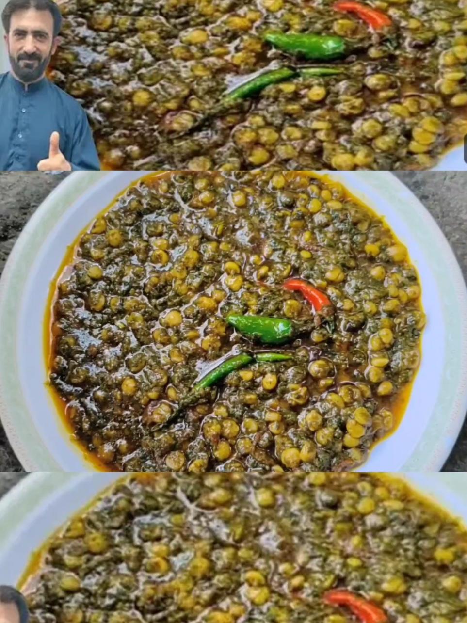 Chana Dal Palak Recipe By nazir Jan foods #chanadalpalakRecipe #foruyou #tiktokcooking #tiktokfoods #nazirjanfoods 