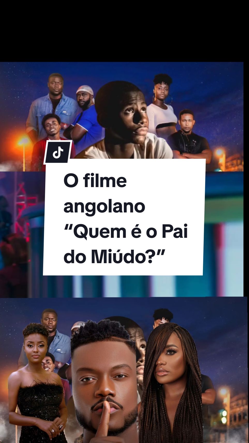 O Filme Angolano Que Você Não Pode Perder! Prepare-se para a estreia de ‘Quem é o Pai do Miúdo?’, um filme angolano que promete conquistar o público! Dia 29 de Novembro, marque no seu calendário e venha descobrir essa história envolvente nos cinemas.  Não esqueça de compartilhar suas expectativas nos comentários! #QuemÉoPaiDoMiúdo #CinemaAngolano #Estreia #DiamondFilms #CulturaAngolana #FilmeNovo 