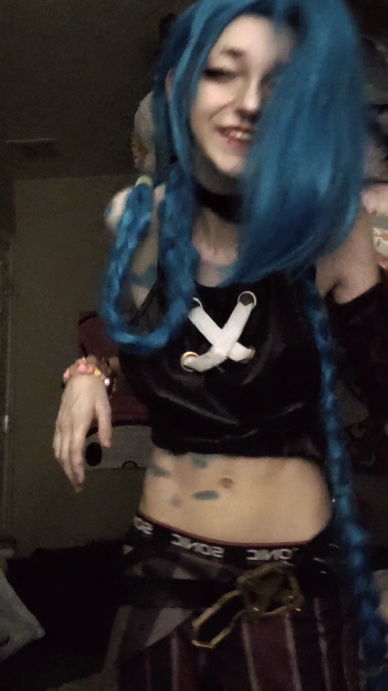 it's so hard to find new audios for jinx #fypシ #arcane #arcaneleagueoflegends #jinxarcane #jinxarcanecosplay #jinxcosplay #jinxkinnie #arcanecosplay #demiboy 