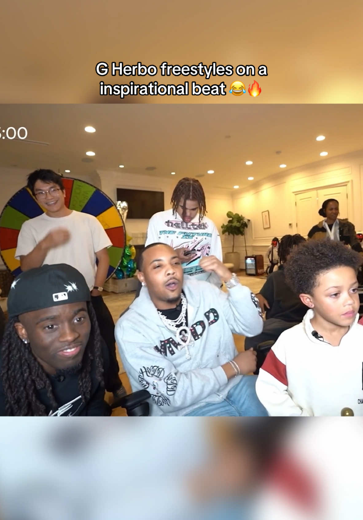 G Herbo freestyles on a motivational beat 😂🔥 #kaicenat #gherbo #kaimafia #amp #fyp 