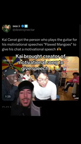 Kai Cenag brjngs out guitarist of flawed mangoes to gove speech during mafiathon 2 #mafiathon #kaicenat #kaicenatclips #viral #foryou #fyp #yapping #live #streaming #greenscreen 