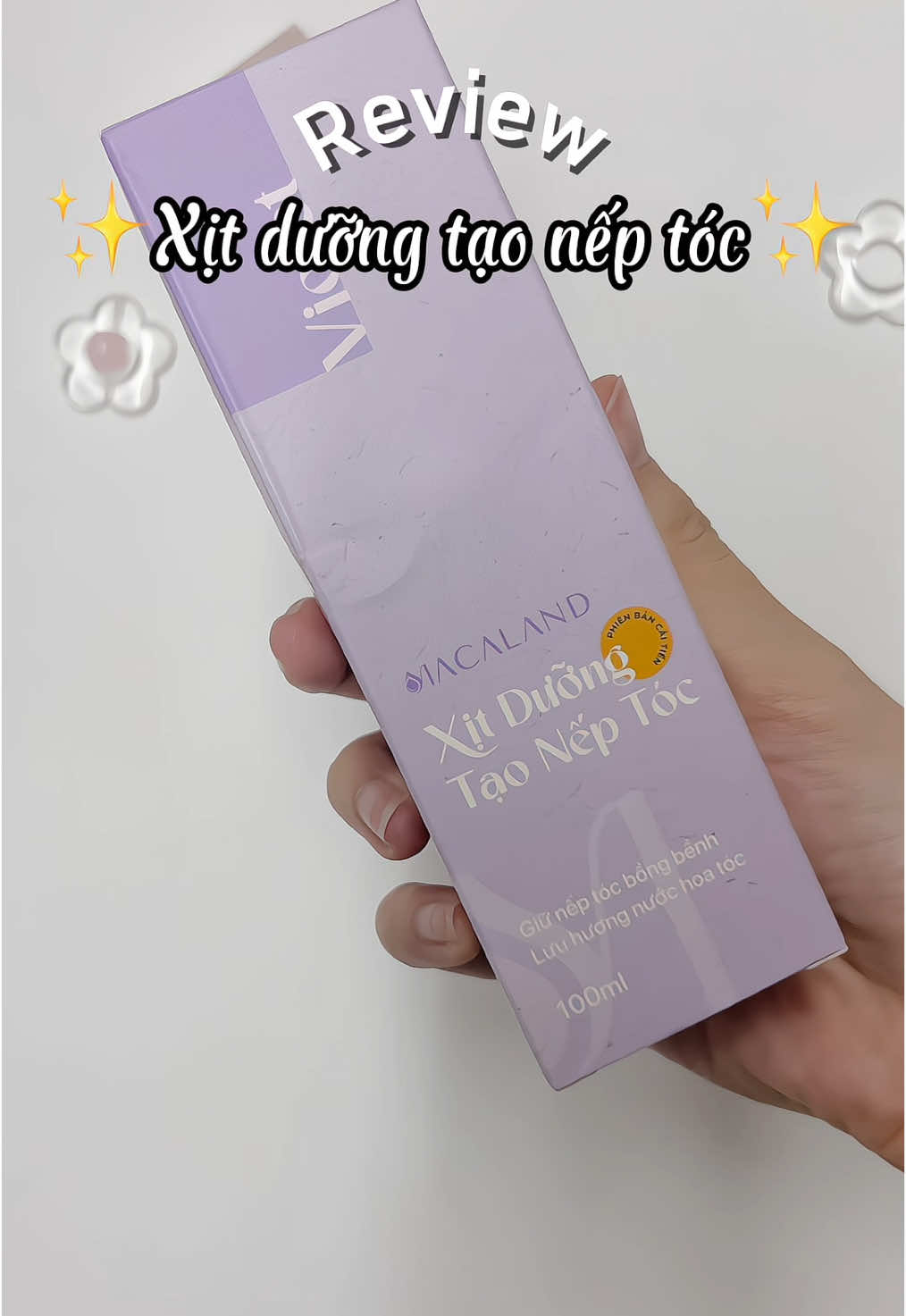 Xịt dưỡng tóc bồng bềnh mà còn có hương nước hoa Pháp thơm lắm mấy bà 🥰#review #foryou #fyp #hairstyle #beauty #girls #viral #xuhuong 