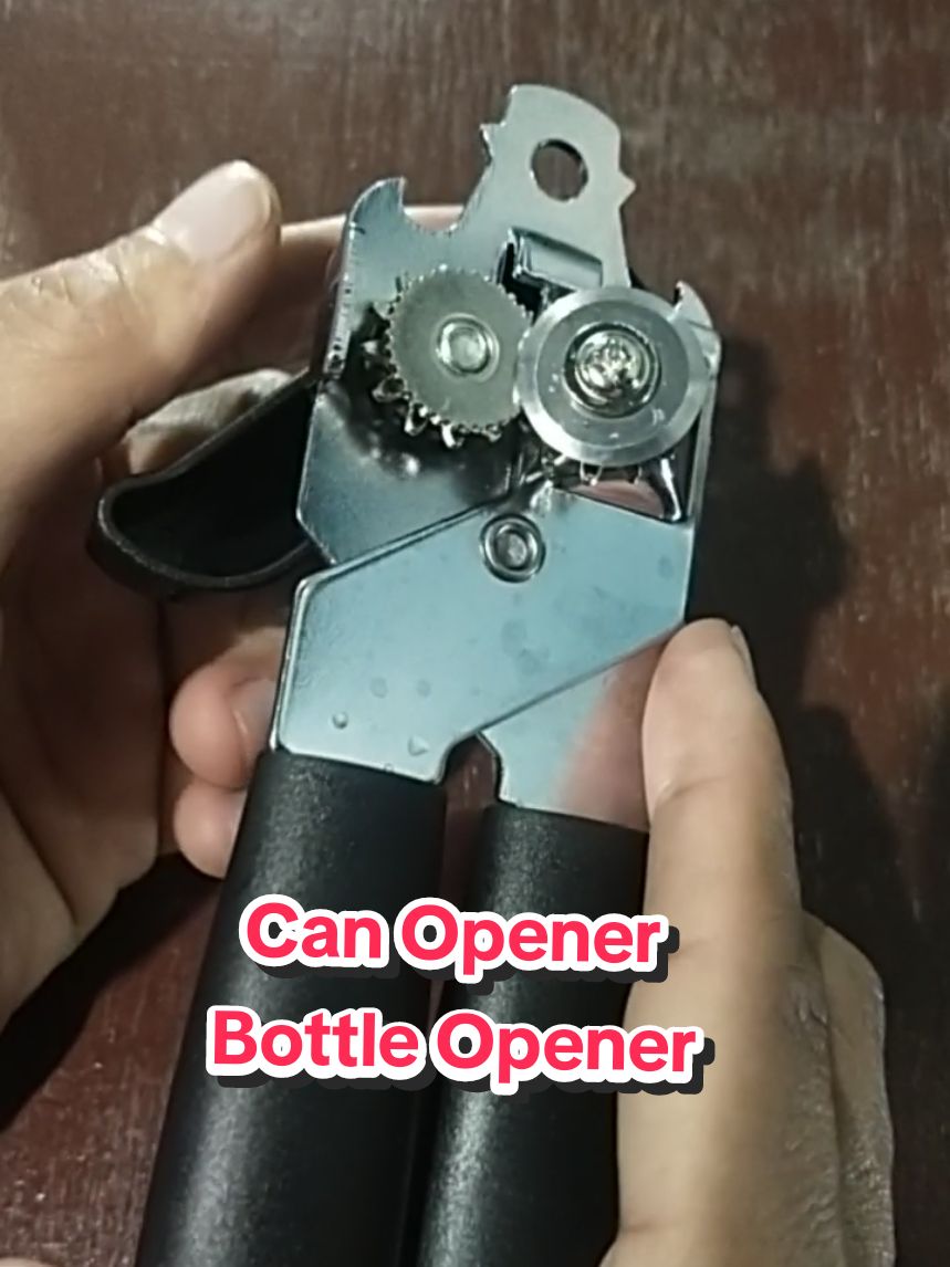 Can Opener Manual Smooth Edge and heavy duty, build in durable bottle opener, kitchen craft easy grip #canopener #bottleopener