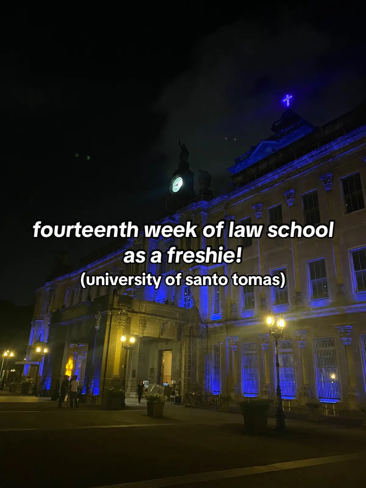 Taking things one day at a time and before you know it— exam na ulit! Still trying to get used to everything law school and life has to offer. 🤓 #fyp #ust #lawschool #universitylife 