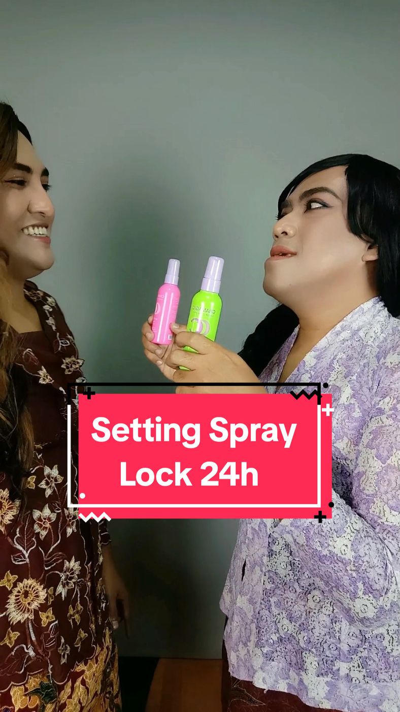 Setting spray yang tersangat magic korang! Anti badai!! #settingspray #chamagic #24hour 