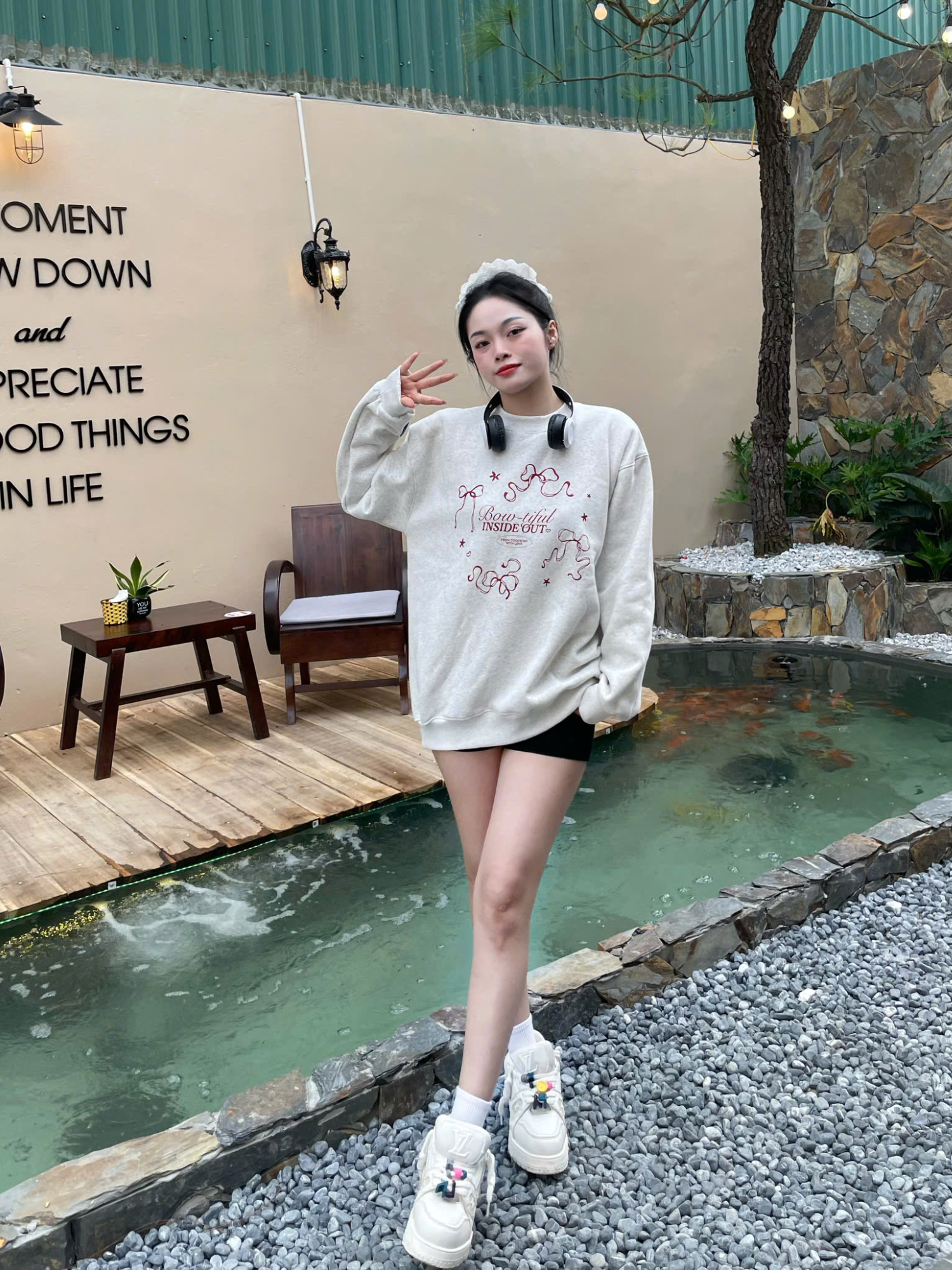 Áo sweater Local Brand chính Hãng  Thiết kế by Coolwind You're My Pretty Star #sweateroversize