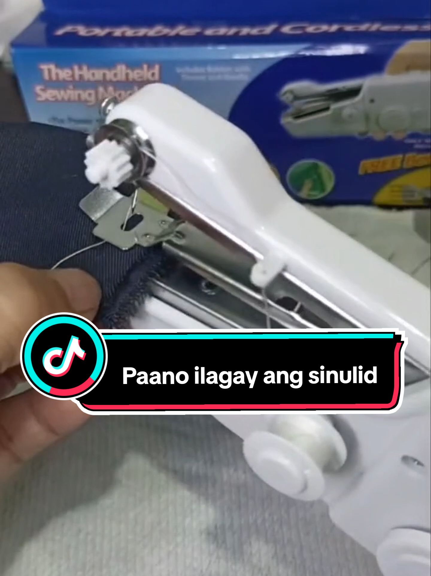 Replying to @john75986 #fyp #foryou #handheldsewermachine #sewing #sewingtiktok 