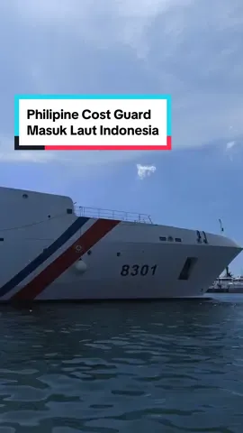 Kapal Pengawas Filipina masuk laut Indonesia #coastguard #philippines #indonesia 