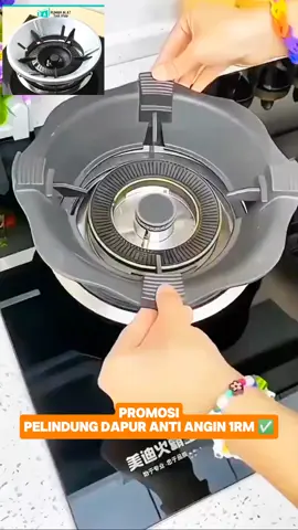 penutup gas, jimat gas #gassstove #gas #stove #stoveskitchen #windproof #pelindungdapur #fyp 