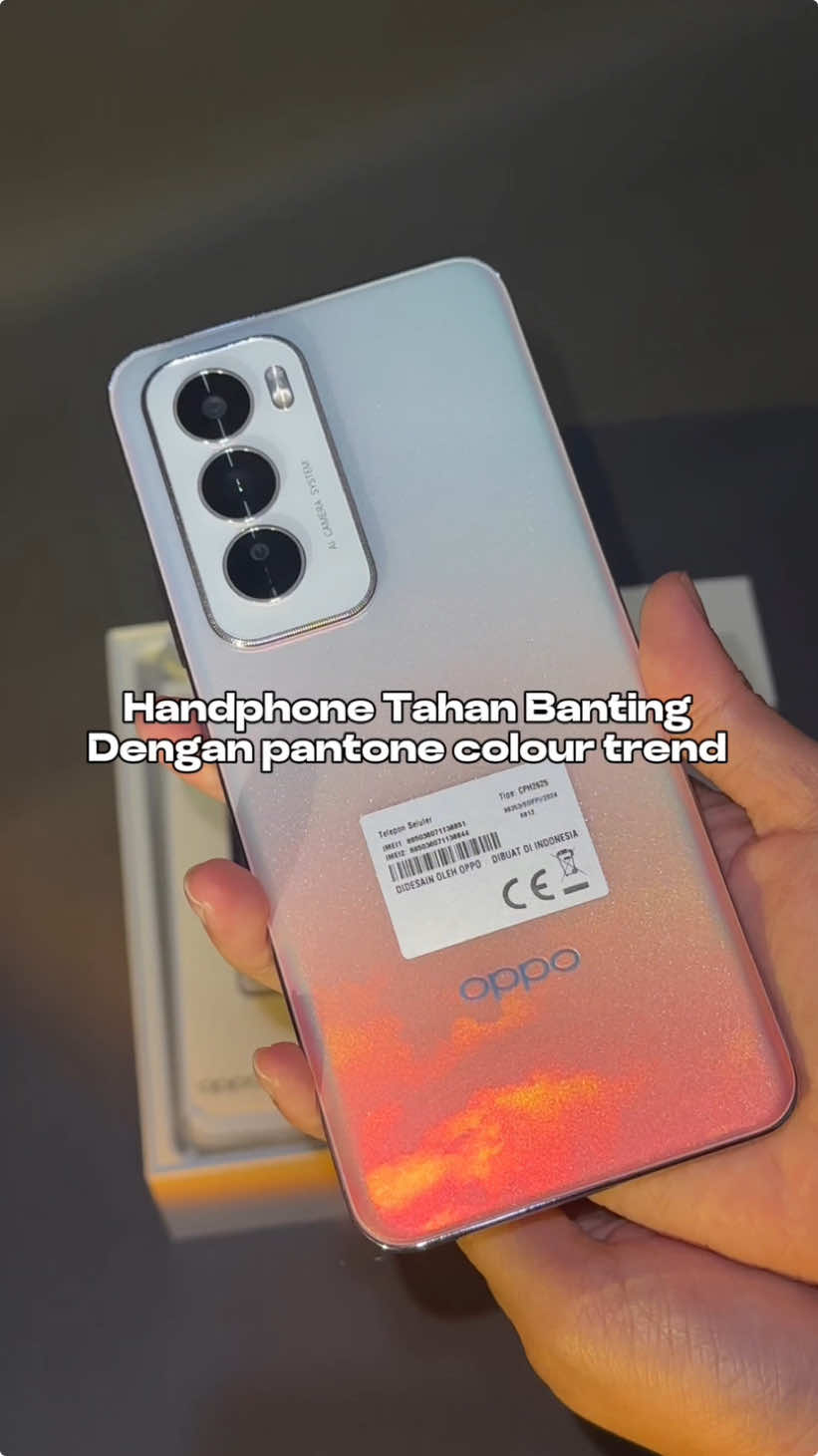 Cakep banget argh ga nyesel beli hp ini😭❤️ new launching lagi dari Oppo nya 🤩🥳 #opporeno125g #oppo #handphoneviral 