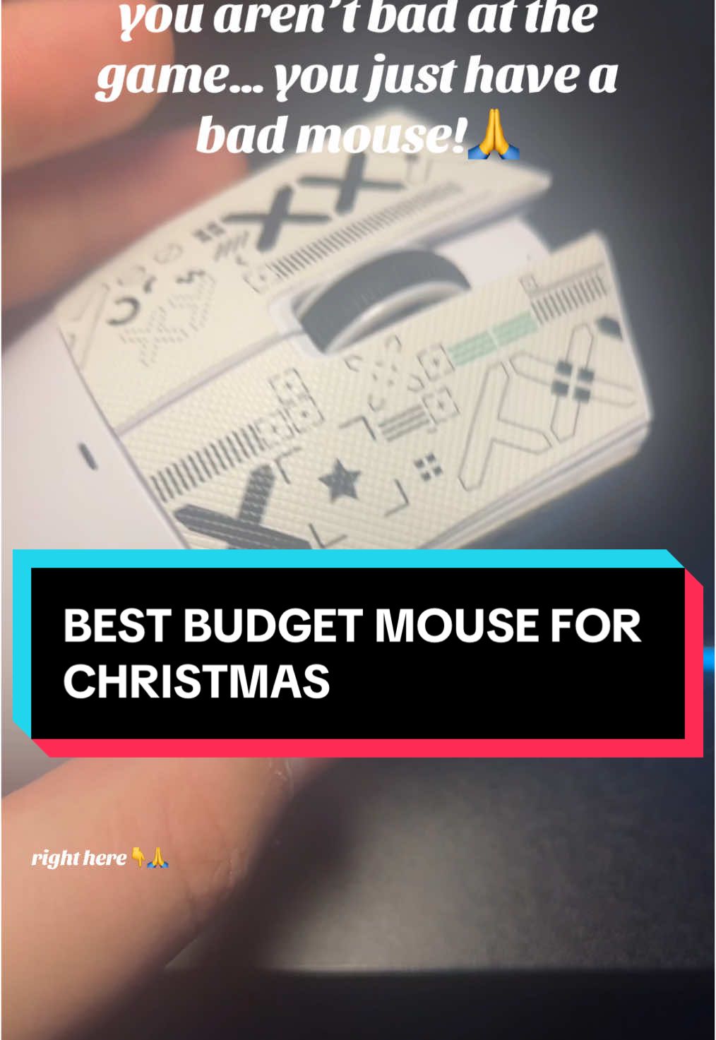 the difference is insane! #wirelessmouse #gamingmouse #wirelessgamingmouse #mouse #pc #gaming #blackfriday #christmas #tiktokmademebuyit 