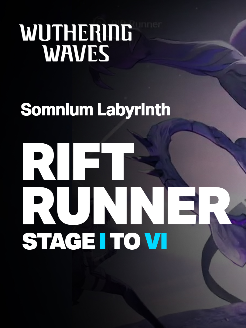 Somnium Labyrinth I Rift Runner Stages I to VI Gameplay - Wuthering Waves 1.4     #wuwa #wutheringwavesevents #WutheringWaves #wutheringwavesedit #wutheringwavesgameplay #camellya #camellyawutheringwaves #fyp#foryouシ #fypシ