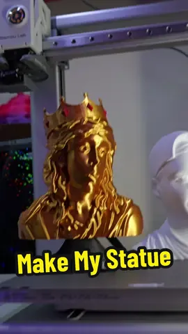 Make My Statue On MakerWorld 😱🤯🔥  @BambulabGlobal 