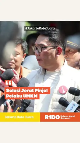 UMKM kerap kali kesulitan untuk mengakses permodalan bagi usahanya. Alhasil jerat rentenir dan pinjaman online jadi pilihan karena kemudahan. Namun tentu, itu merupakan jerat awal yang pada akhirnya akan menyulitkan. Paslon RIDO menyadari pentingnya akses permodalan untuk UMKM. Maka dari itu Bang @ridwankamil.official dan Babeh Suswono sepakat untuk membuat program khusus bantuan permodalan bagi warga Jakarta pelaku UMKM. #jakartabarujakartamaju #ridwankamil #suswono #jakartakotajuara 