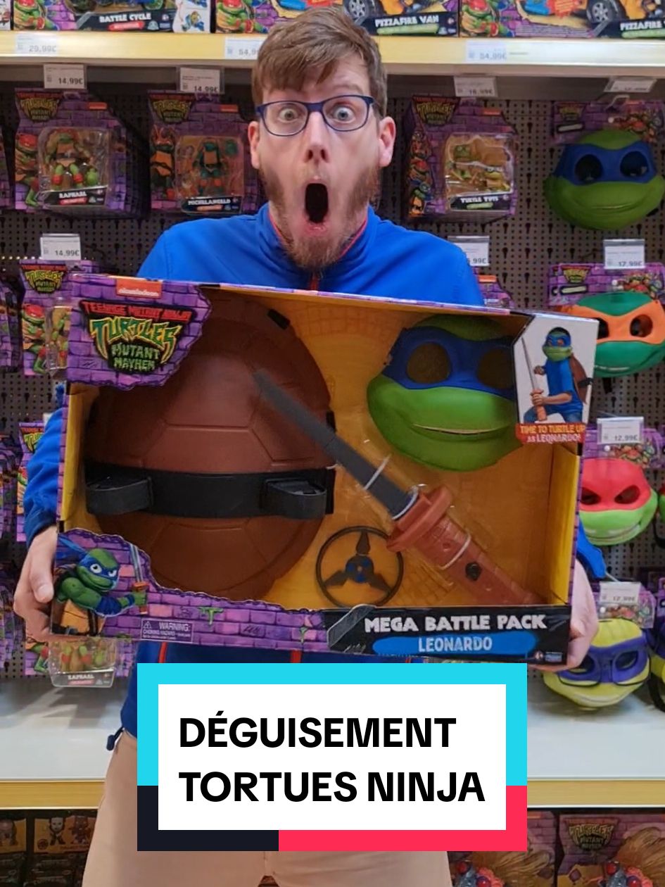 Toi aussi deviens Leonardo avec ce pack Tortues Ninja 🍕🐢⚔️ Disponible dans tous les magasins Smyths Toys et sur SmythsToys.com avec la référence 239768 🤩 #tortuesninja #teenagemutantninjaturtles #tmnt #leonardo #deguisement #tortue #jouet #ideecadeau #nickelodeon #smythstoys 